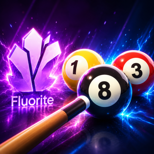 Fluorite 8 Ball Pool iOS – Advanced Prediction Line, Auto Cue & Auto Play